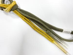 未使用品　正絹　手組帯締め